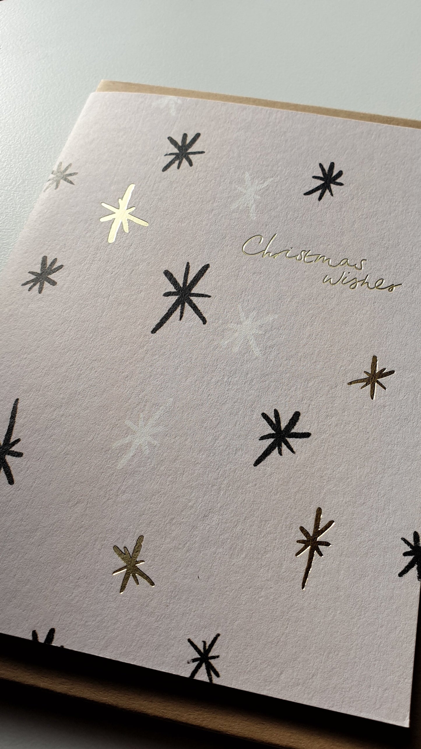 Christmas Wishes Greetings Card - Heavy Gretel