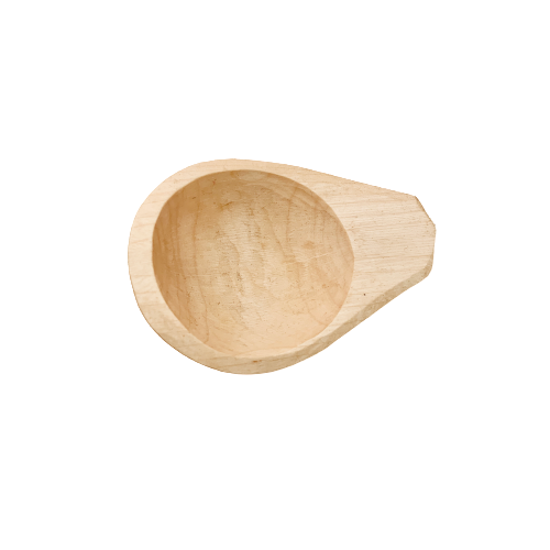 Hand-Carved Wooden Scoop - Heavy Gretel