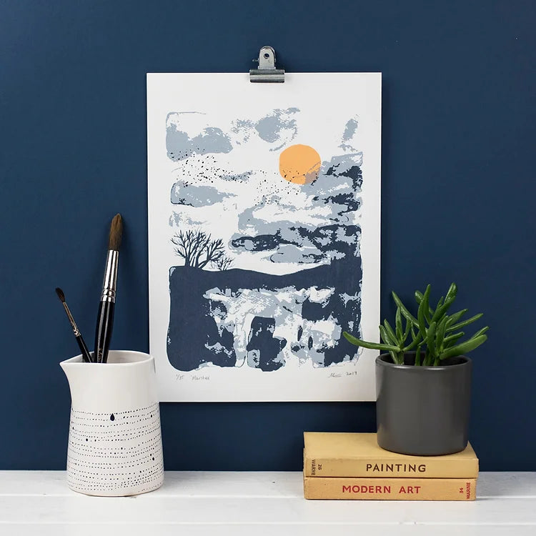 Marshes A4 Screen Print