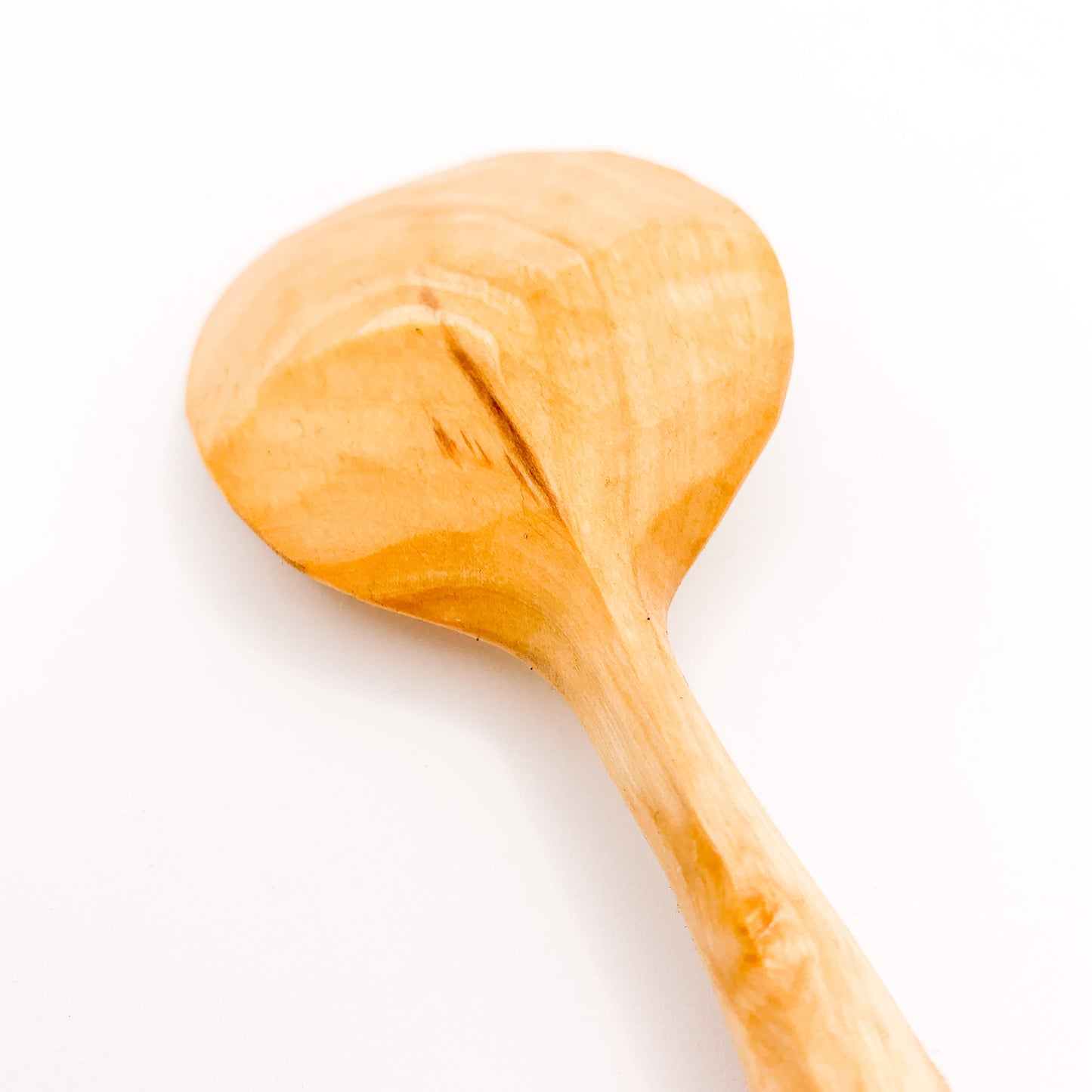 Hand-Carved Wooden Eating Spoon - Heavy Gretel