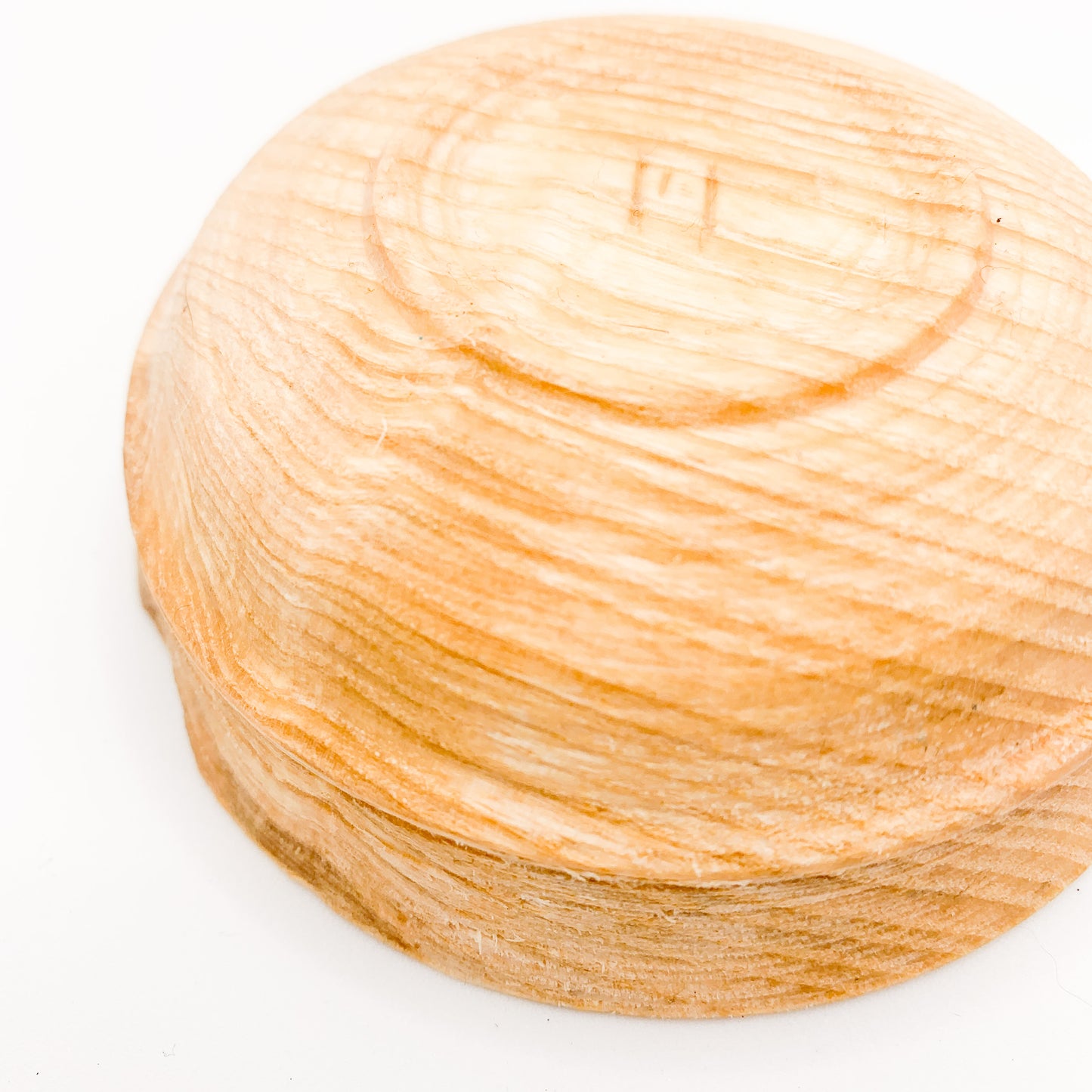 Hand-Carved Small Wooden Bowl - Heavy Gretel