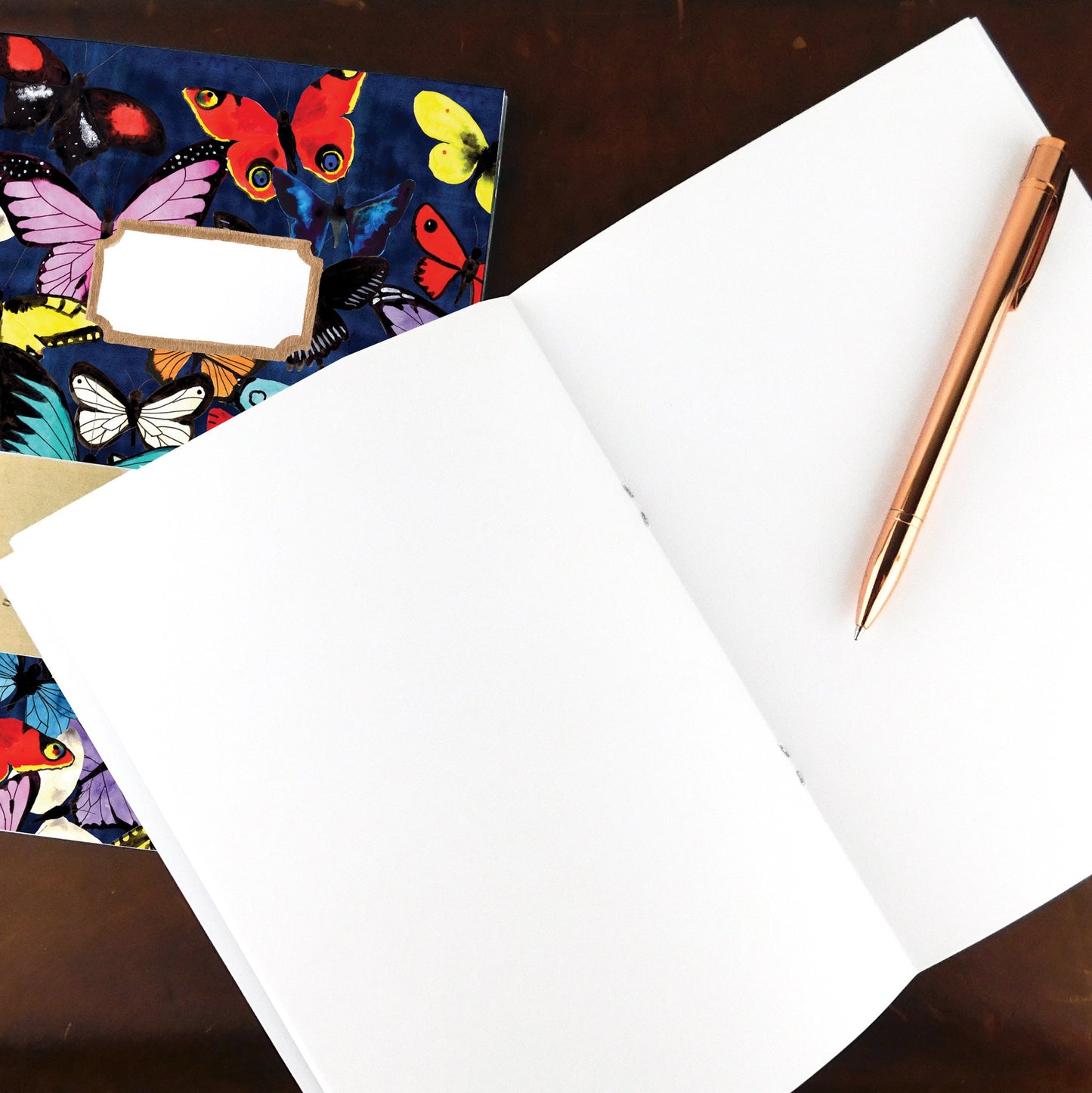 Lepidoptera Butterfly Print Notebook - Heavy Gretel