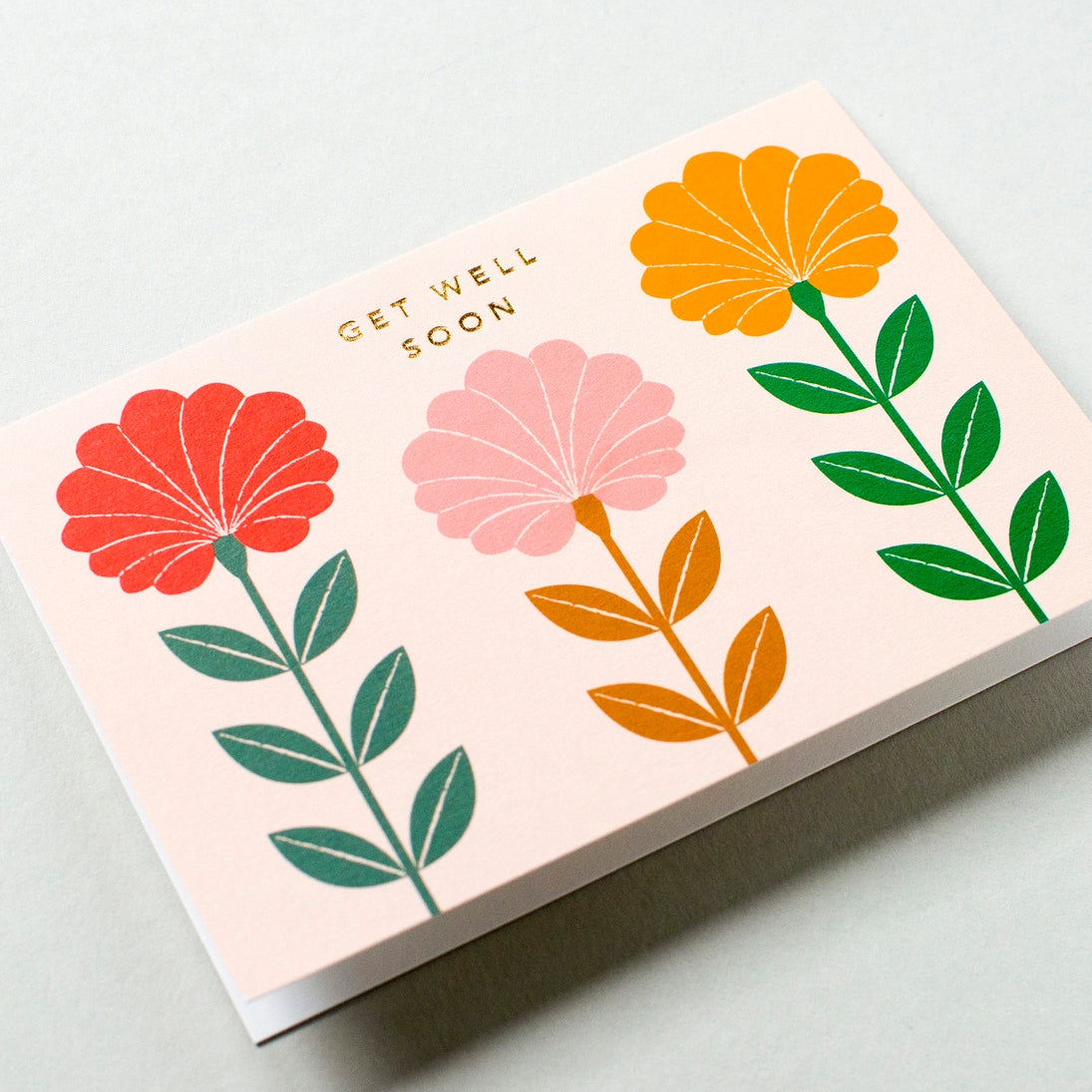 Get Well Soon Greetings Card - Heavy Gretel