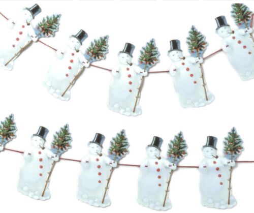 Snowman Festive Christmas Garland - Heavy Gretel