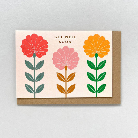 Get Well Soon Greetings Card - Heavy Gretel