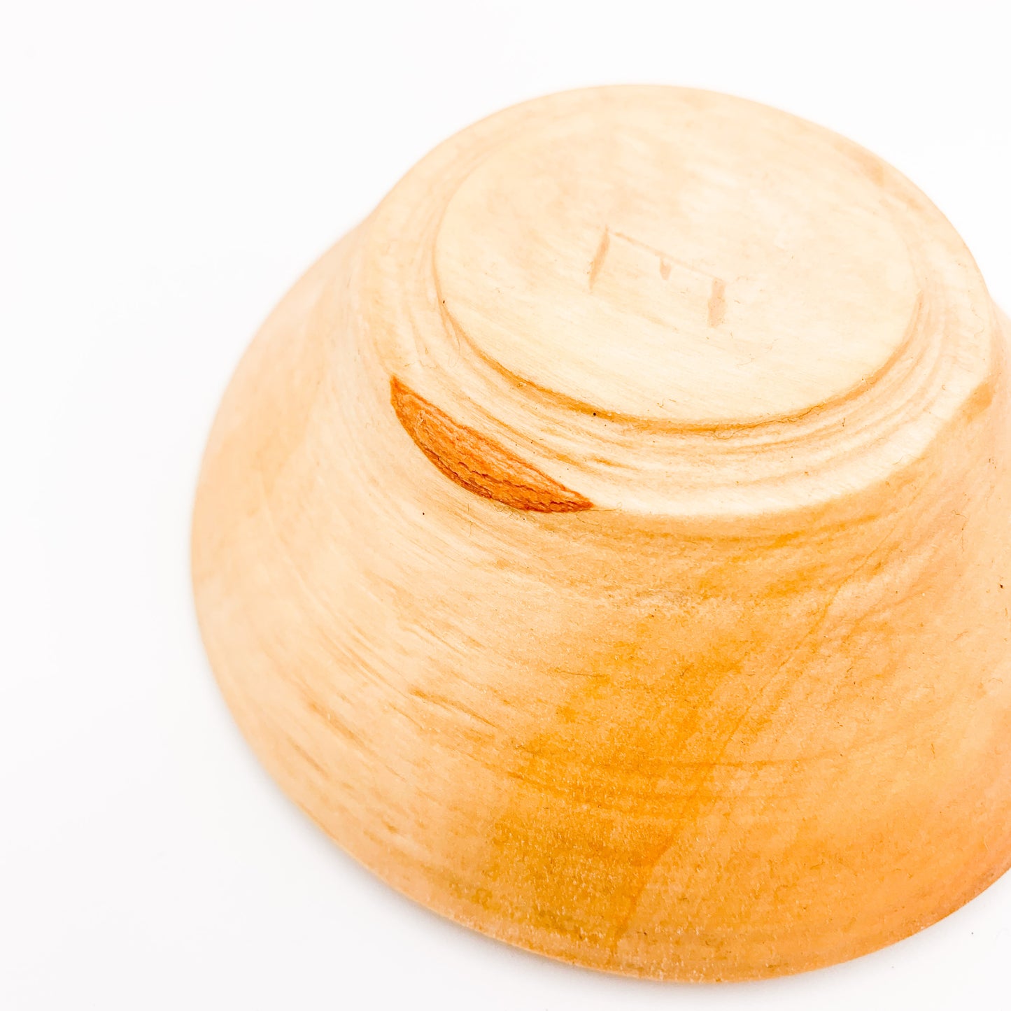 Hand-Carved Small Wooden Bowl - Heavy Gretel