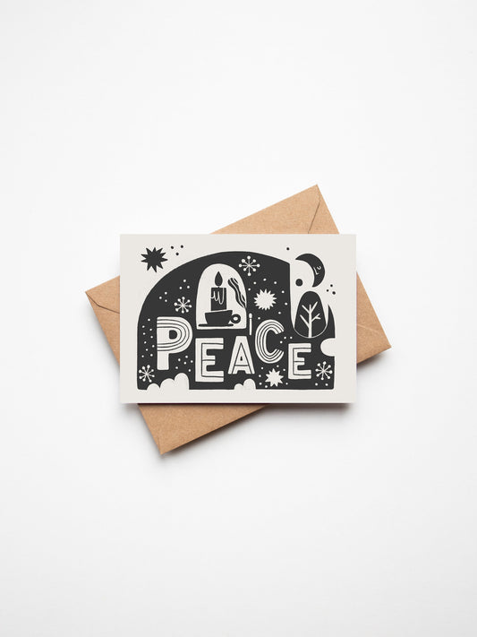 Peace Christmas Card - Heavy Gretel